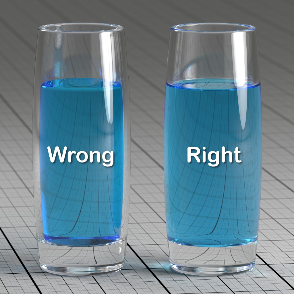Glass with fluid correct interface preview image 1